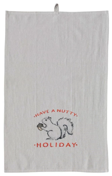 holiday tea towel