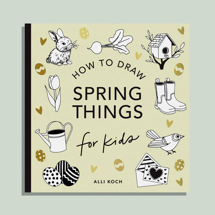 how to draw - spring things