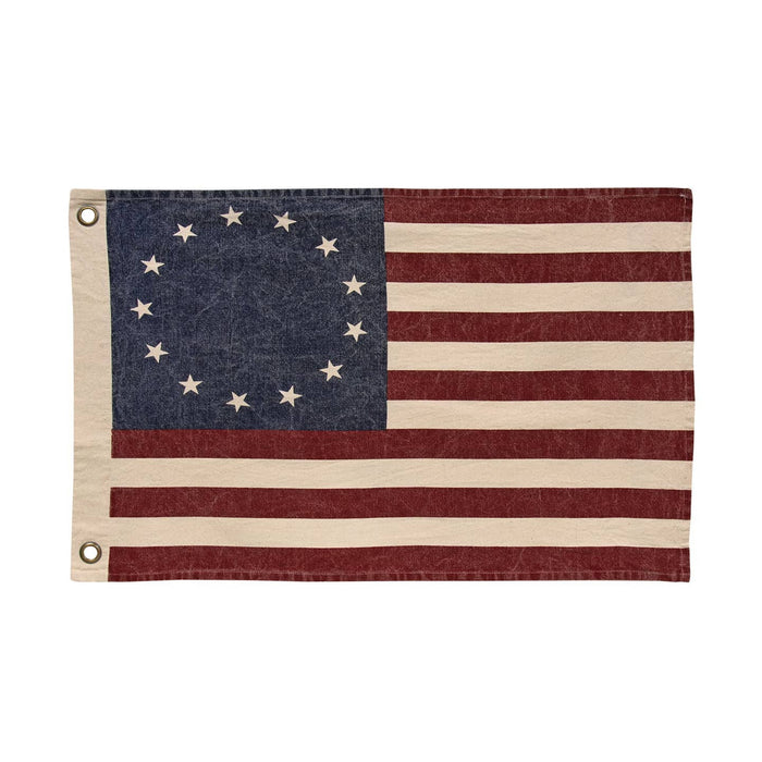 stonewashed Betsy Ross flag