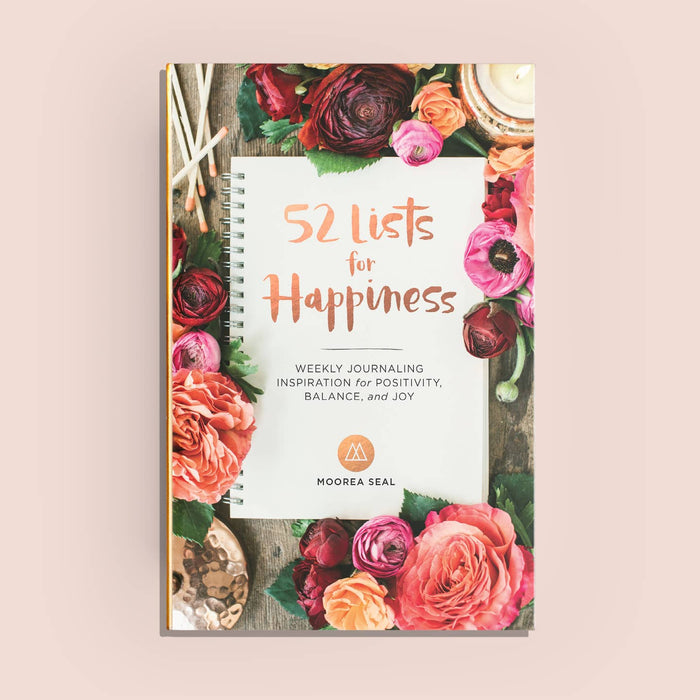 52 lists for happiness journal