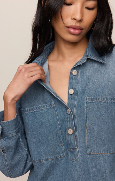 lucie shirt dress