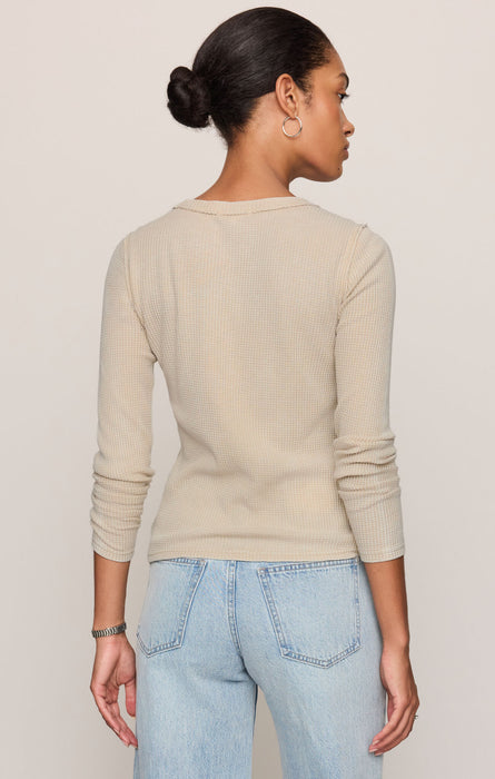 arlet mini thermal top - soft ecru