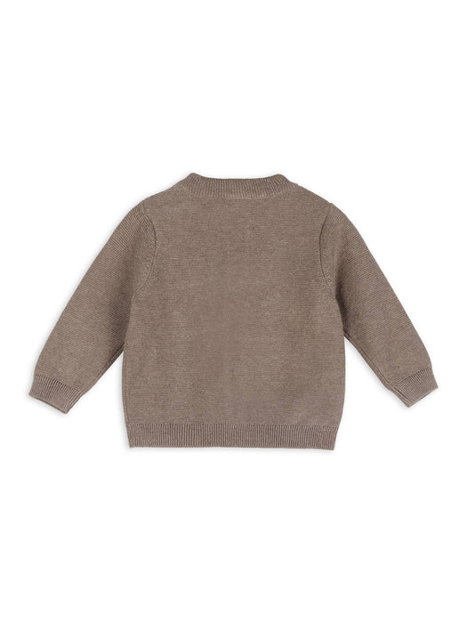 faire island fox pocket baby cardigan