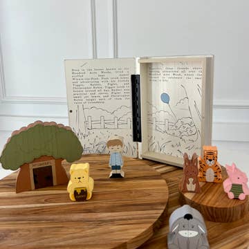 winnie the pooh woodland storybook gift set