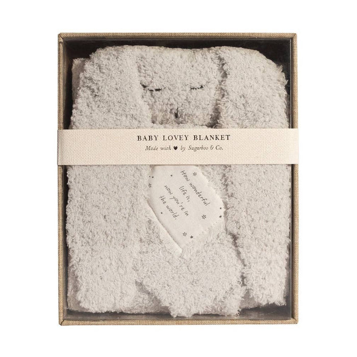 how wonderful life is baby lovey blanket