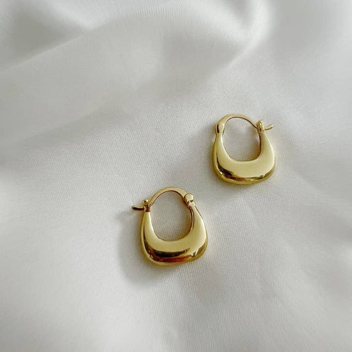 hoop earrings