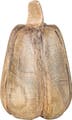 carved mango wood pumpkin 5-3/4"