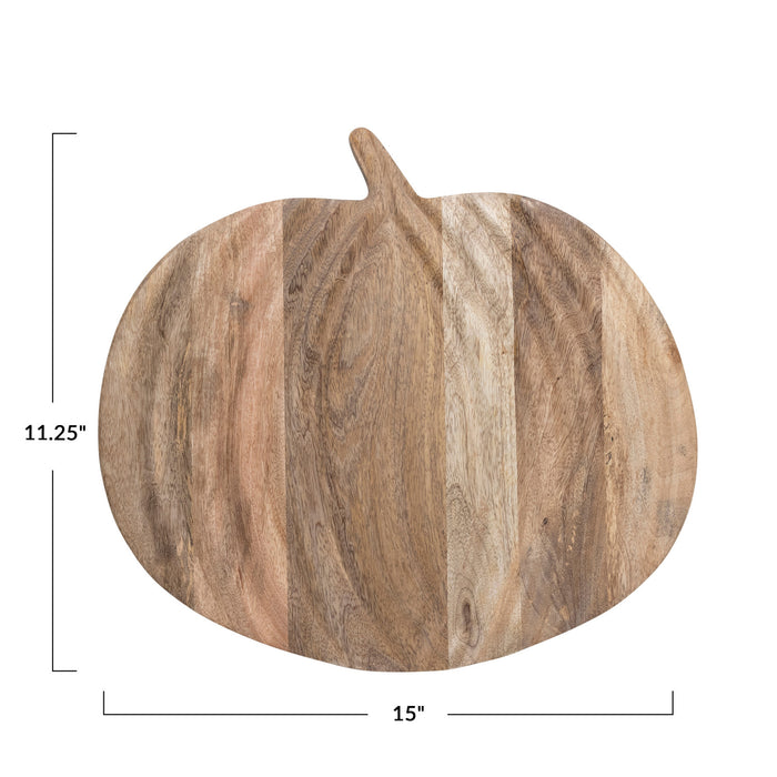 mango wood pumpkin board