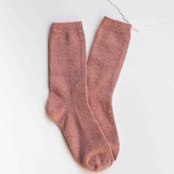 winter wool, cashmere blend sock, multiple colors