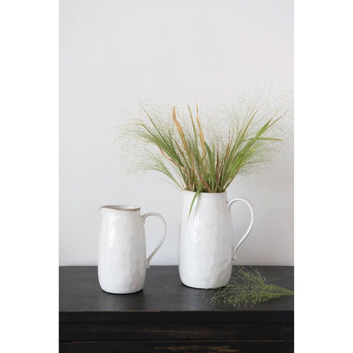 stoneware pitcher 62 oz
