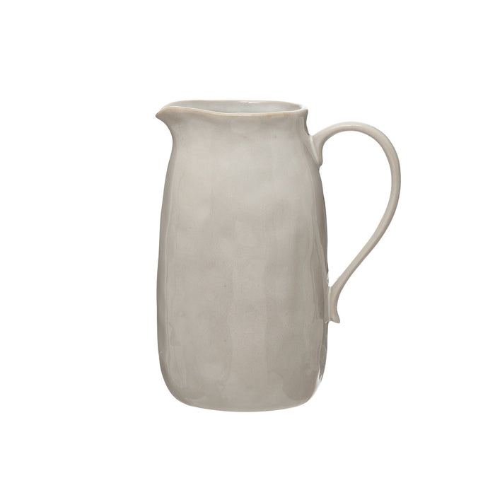 stoneware pitcher 62 oz