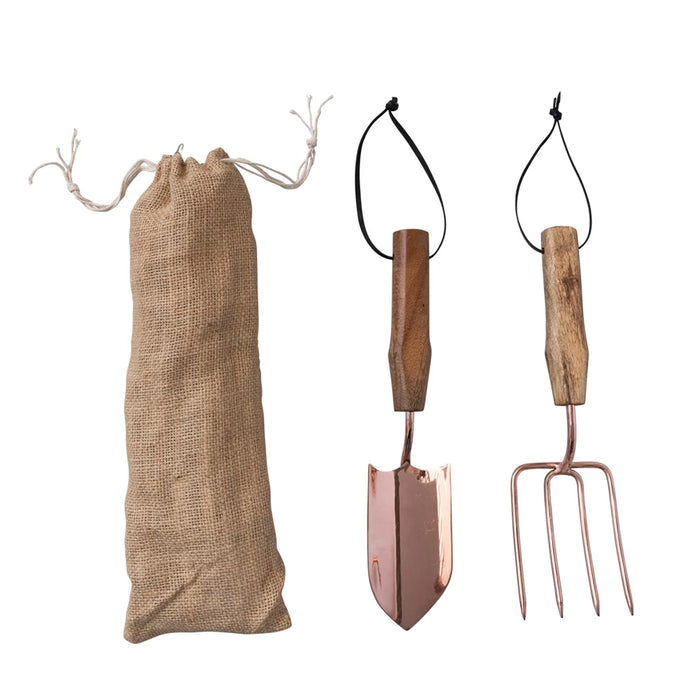 garden tools with wood handle