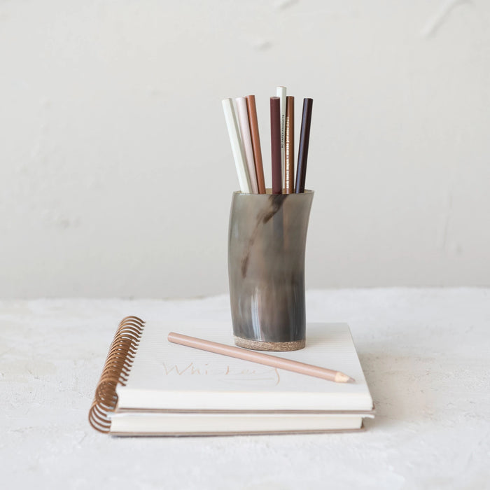 natural horn cup