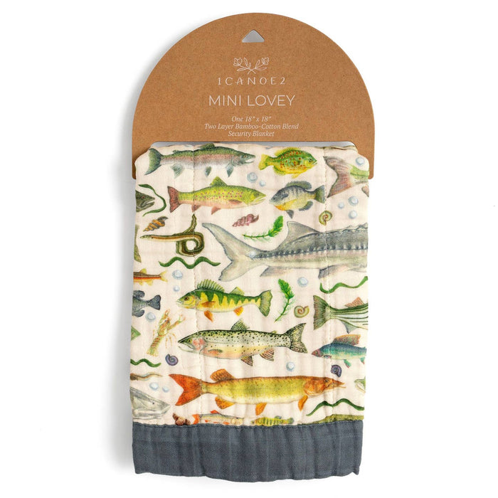 fish baby lovey