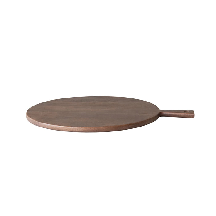 mango wood round cheese/ cutting board