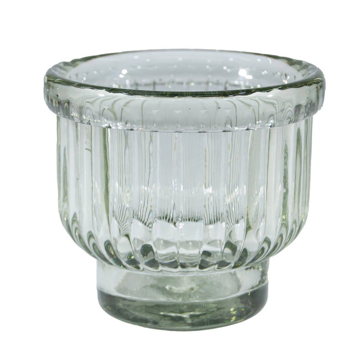 hand-blown glass votive