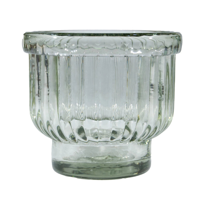 hand-blown glass votive