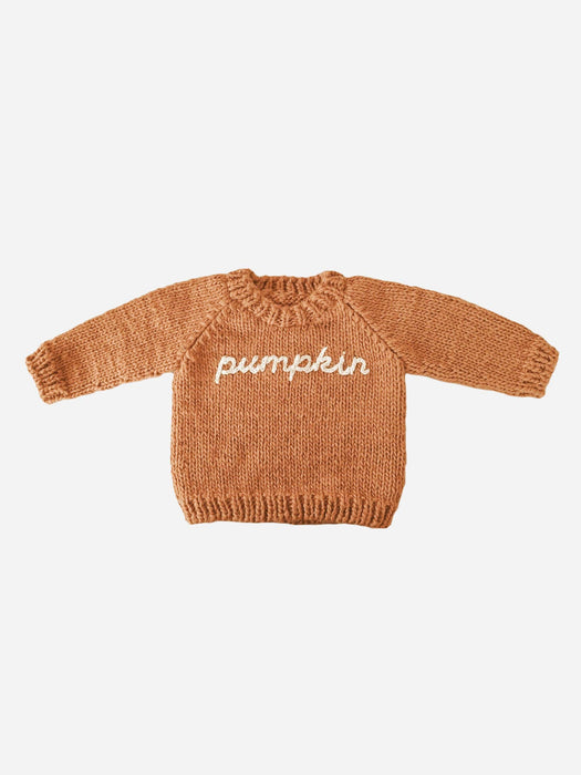 pumpkin pullover sweater