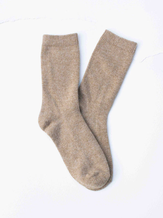 winter wool, cashmere blend sock, multiple colors