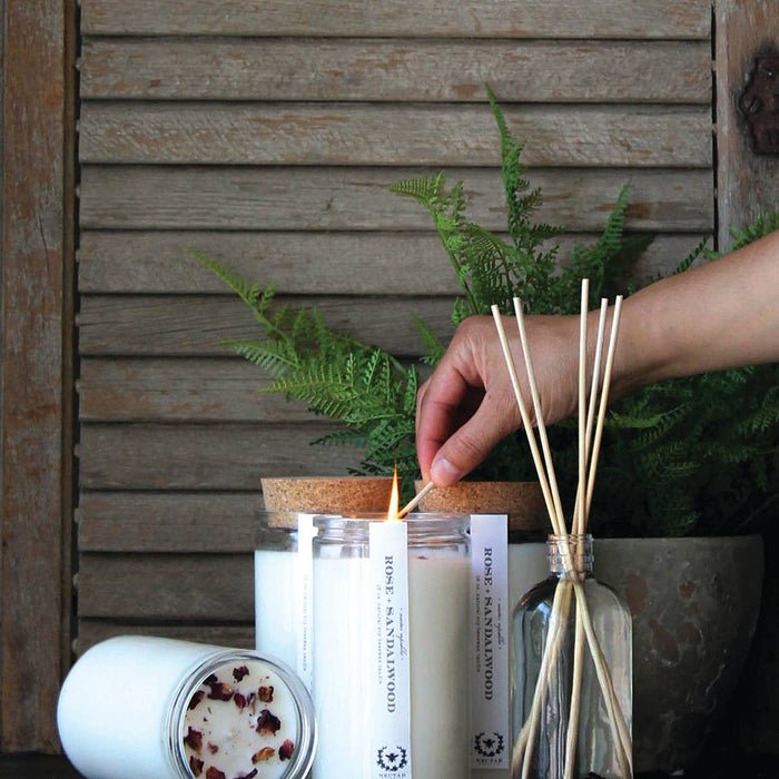 grapefruit lemongrass apothecary candle