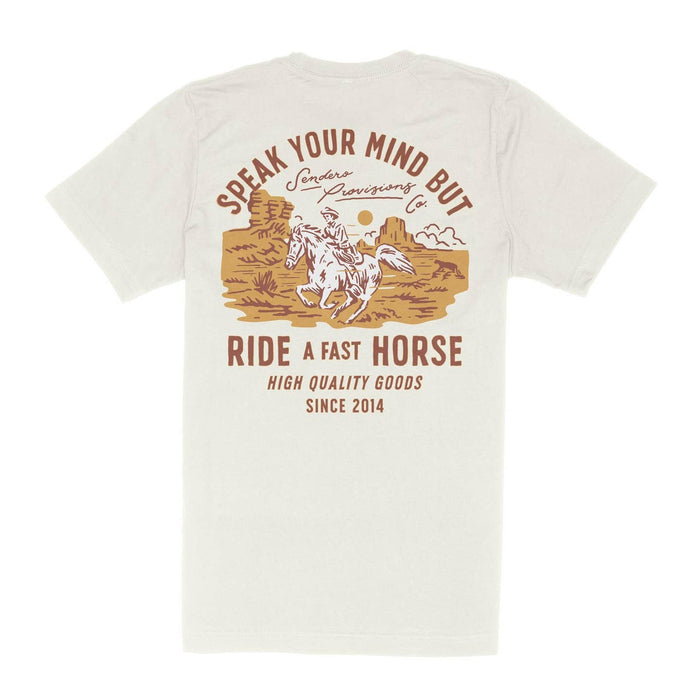 fast horse t-shirt