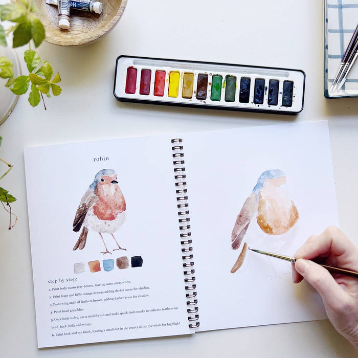 Watercolor Workbook - Birds