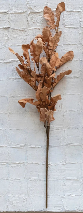 faux oak leaf stem