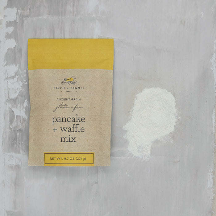 ancient grain gluten free pancake + waffle mix