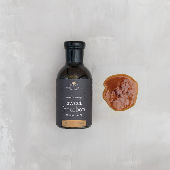 sweet + savory bourbon grilling sauce