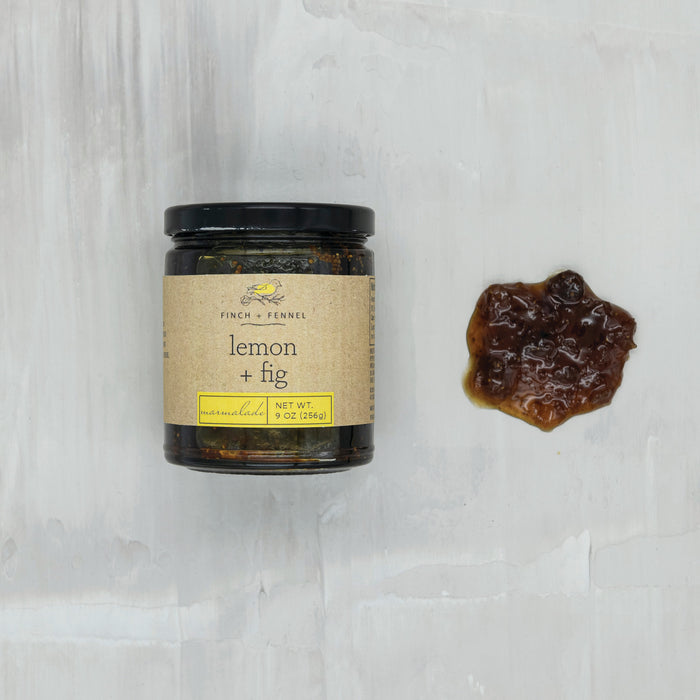 lemon + fig marmalade
