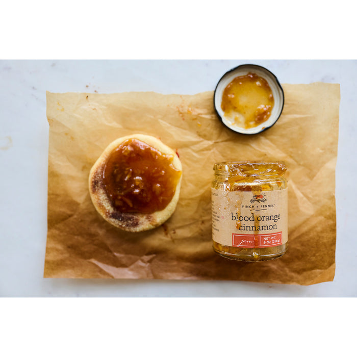 blood orange + cinamon jam