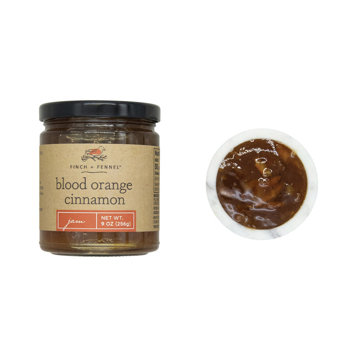 blood orange + cinamon jam