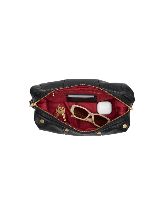 HAMMITT erica medium in black/brushed gold