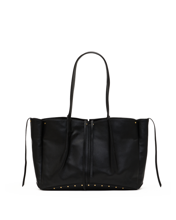 HAMMITT meryl carryall in black/brushed gold