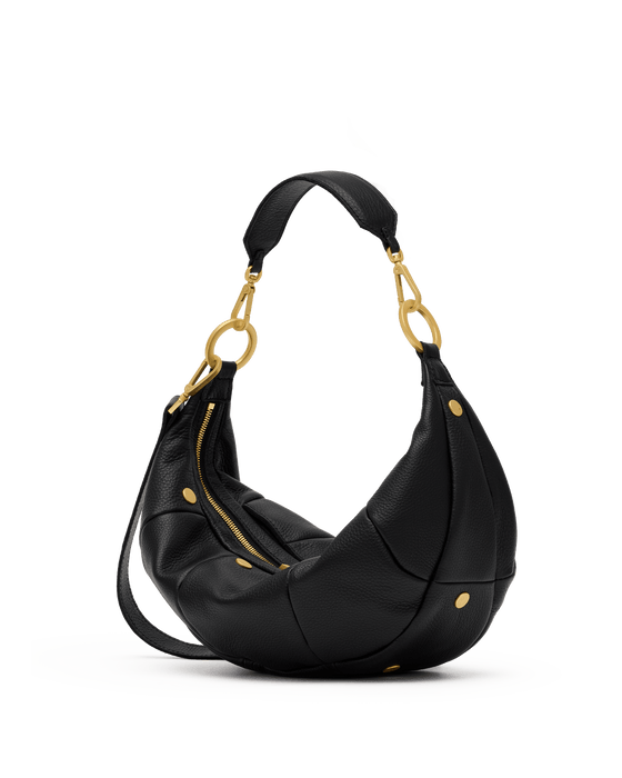 HAMMITT erica medium in black/brushed gold