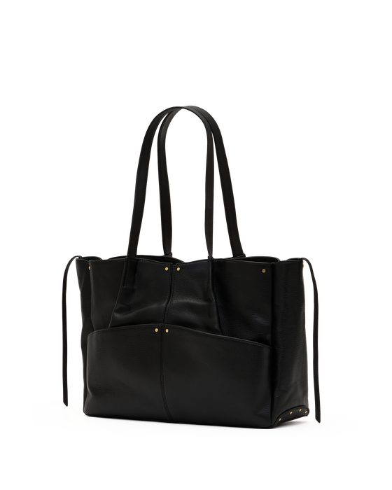 HAMMITT meryl carryall in black/brushed gold