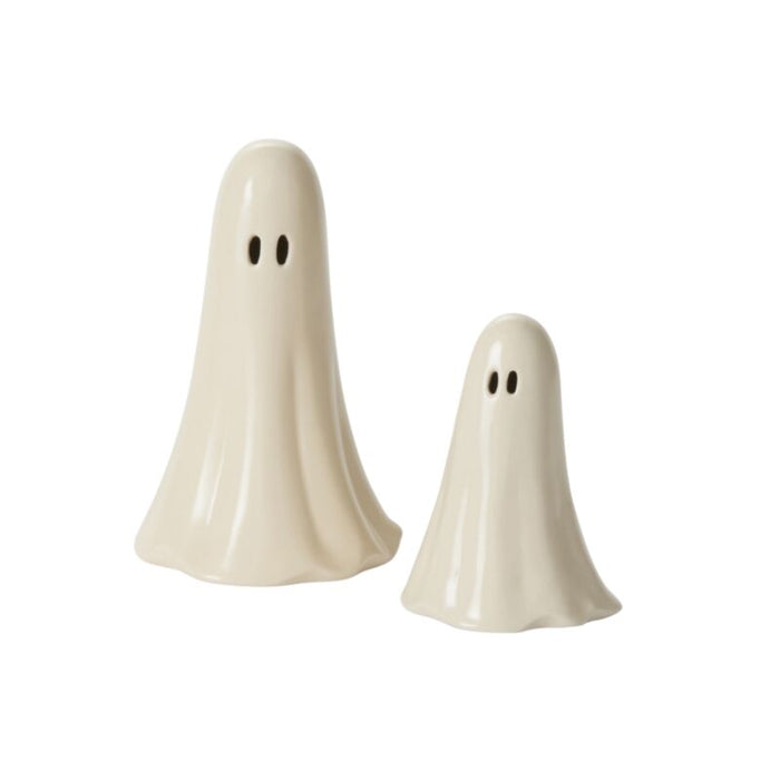 ceramic ghost figurine, 2 sizes
