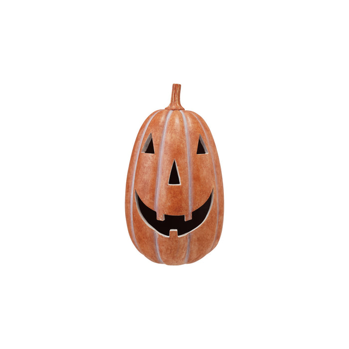 jack-o-lantern with LED light