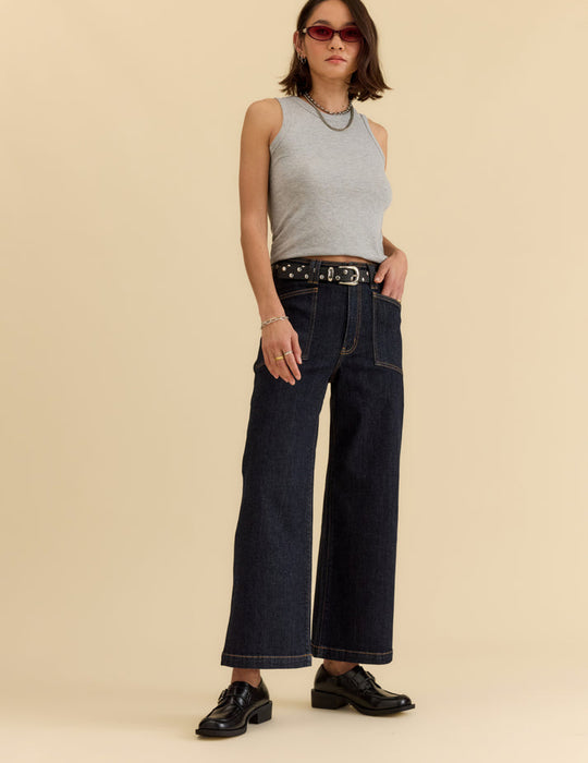valley girl high rise in rinse
