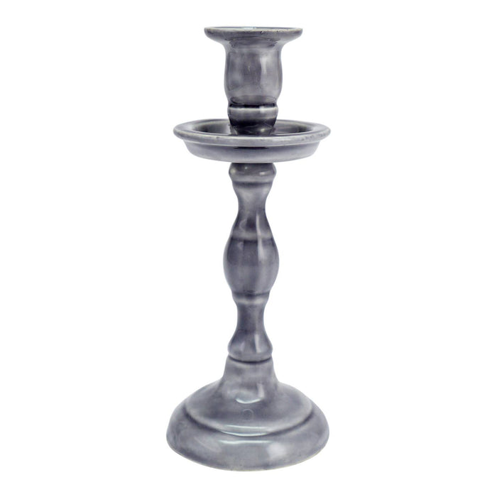Empire taper holder in gray, medium