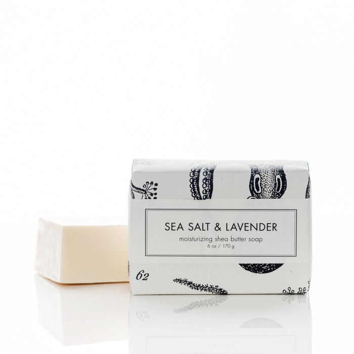 Sea salt + lavender Soap