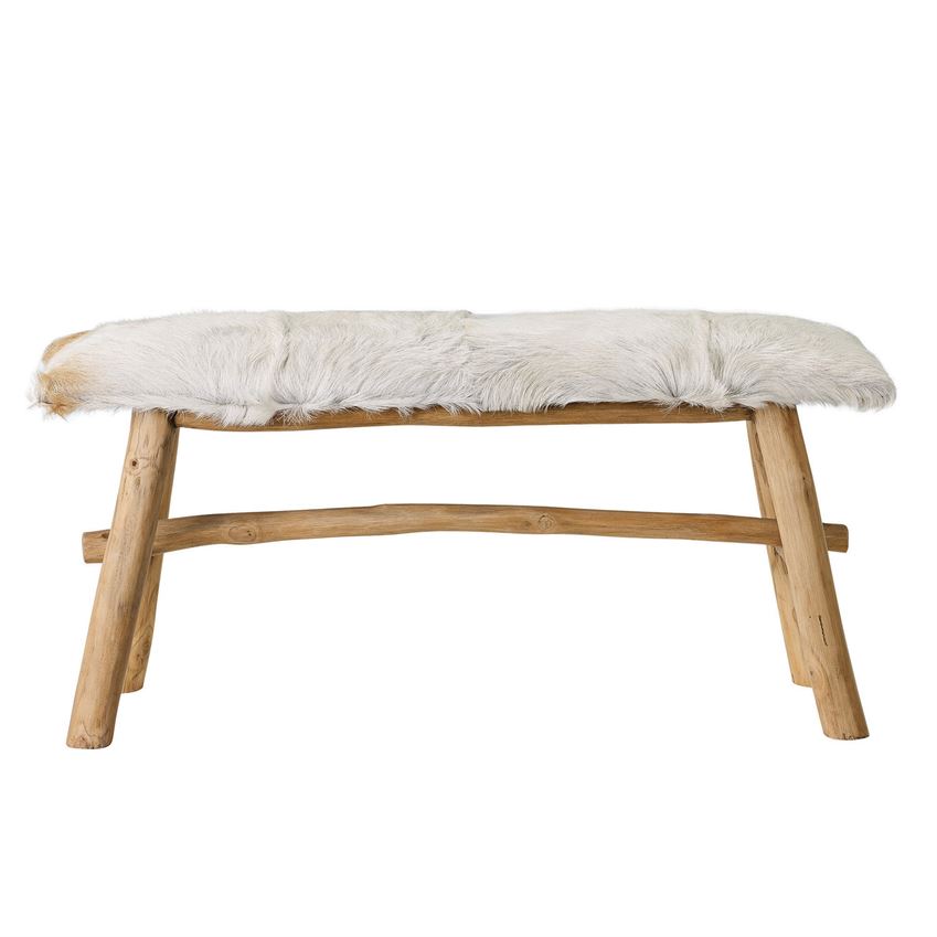 Goat hide Bench – H3 BARN market