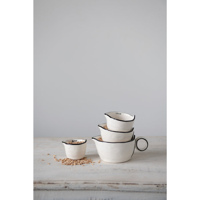 Stoneware Measuring Cup - Set of 4