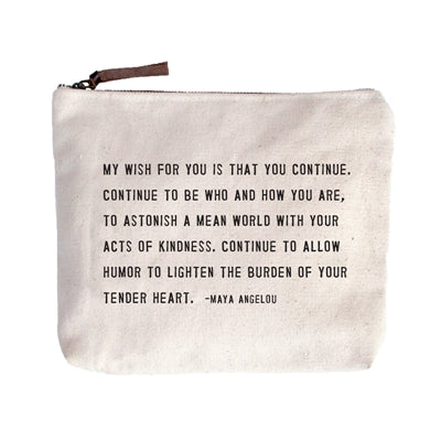 "My Wish for You" Canvas Bag