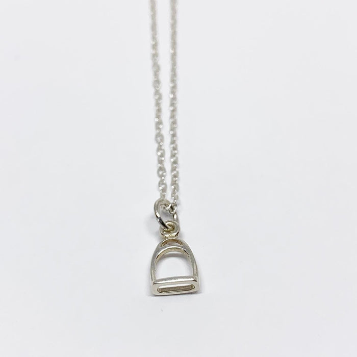 Mini Stirrup Necklace